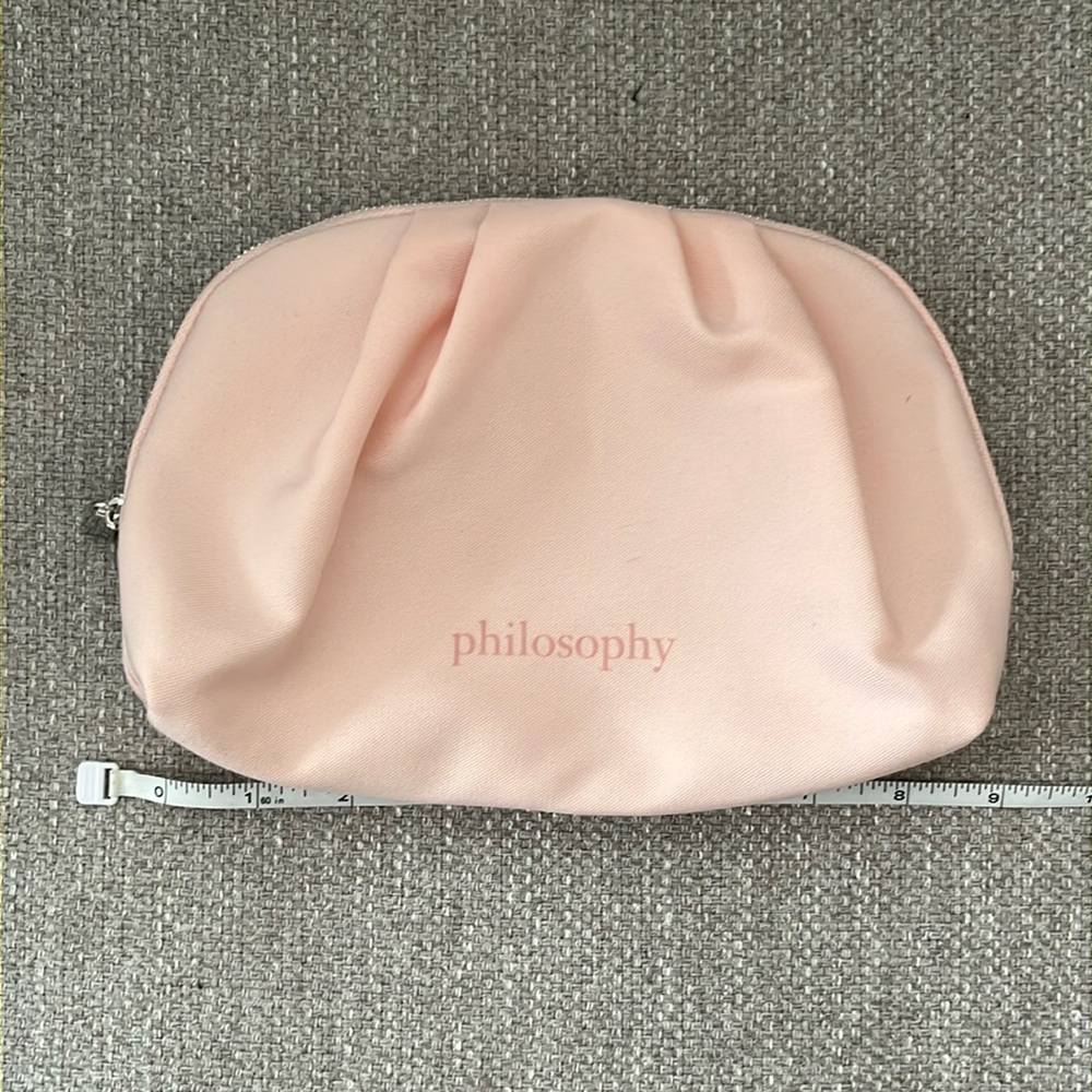 Philosophy makeup bag with Amazing Grace perfume sample.